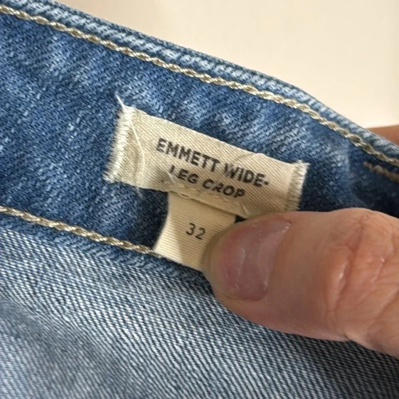 Madewell Emmett Wide Leg Crop Size 32 - Picture 4 of 6